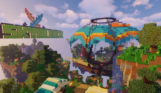 😈 LuckyWorld 😈 Выживание, МиниИгры, СкайБлок🔥 сервер Майнкрафт | bestgames.to