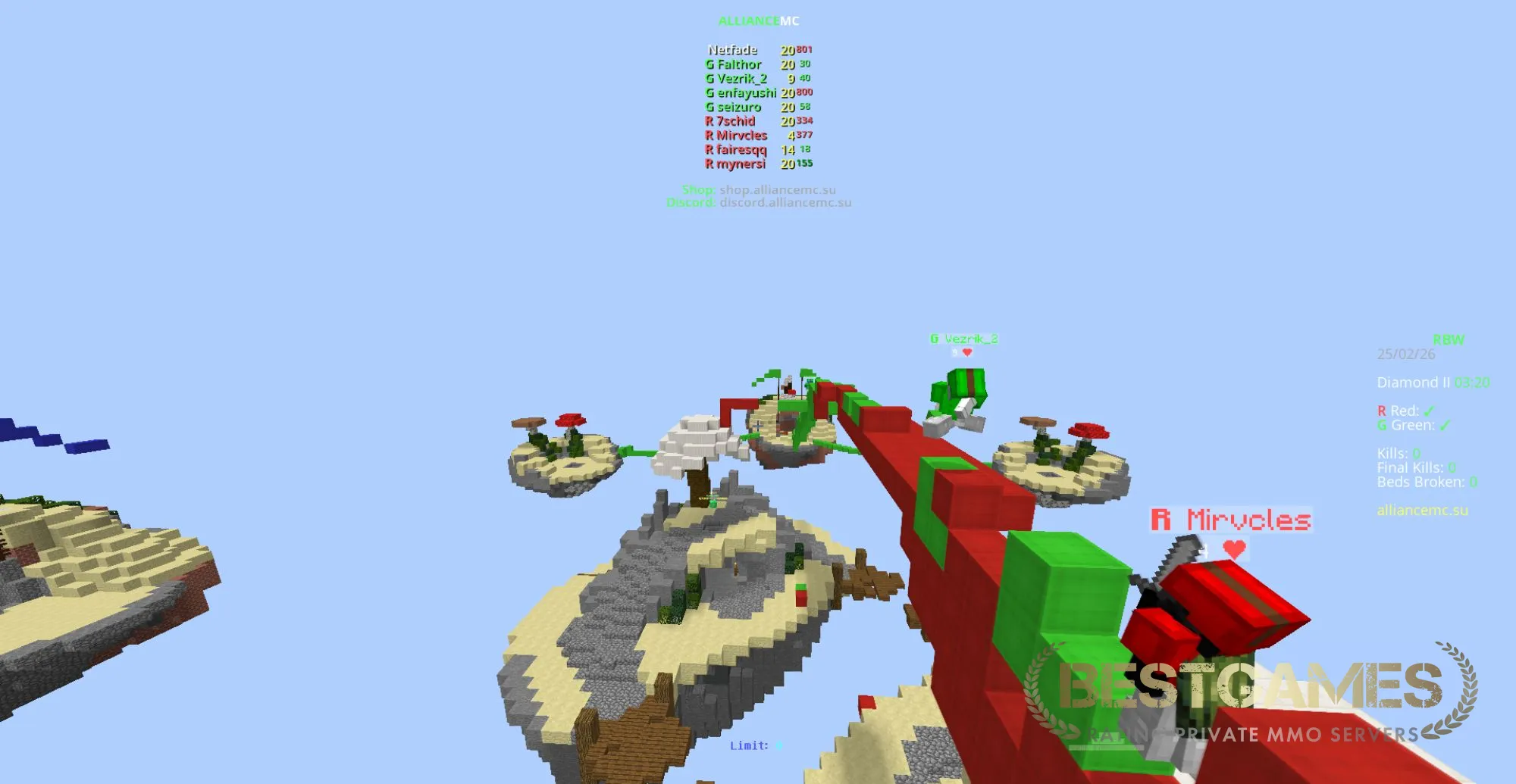 ALLIANCE RANKED BEDWARS | bestgames.to