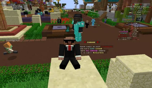 ✅ MineLord ⭐ Выживание,/reward бесп кейс,⚡ ВАЙП сервер Майнкрафт | bestgames.to