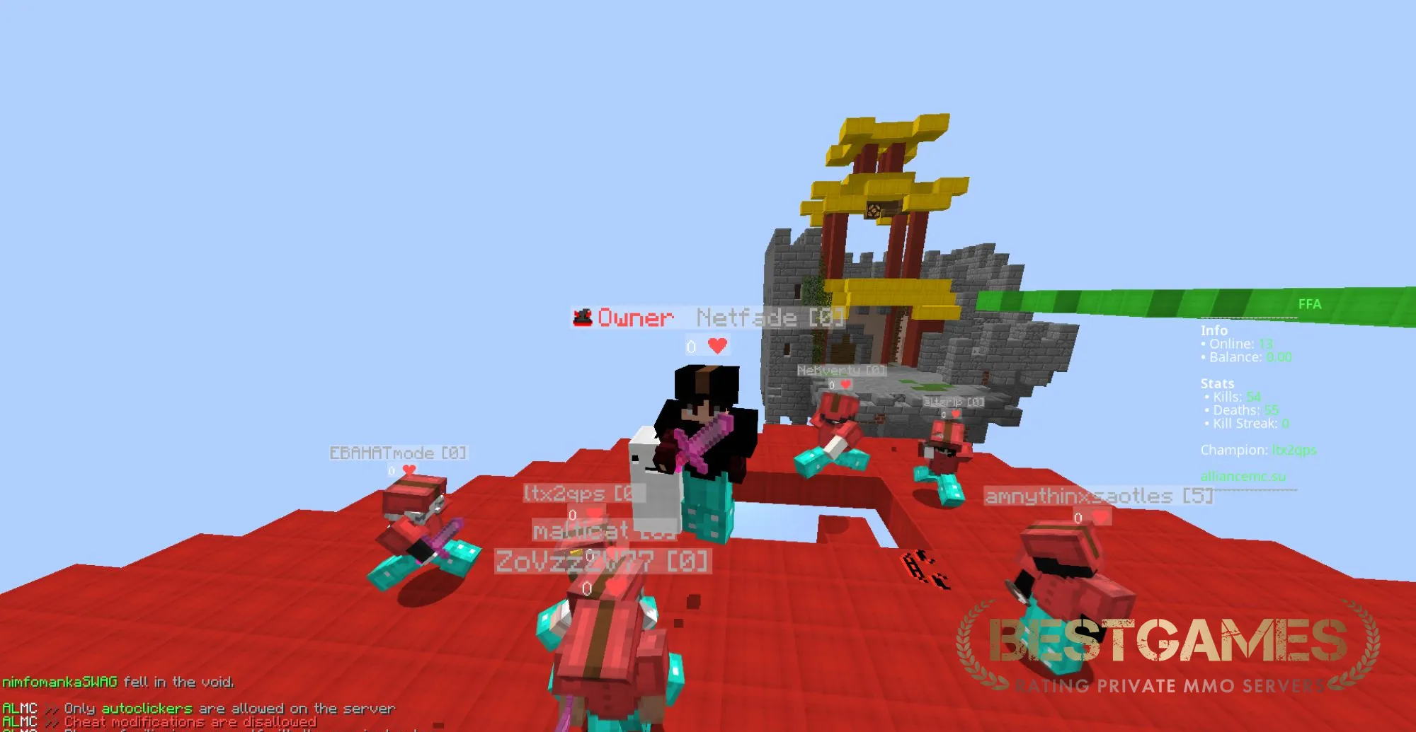 ALLIANCE RANKED BEDWARS | bestgames.to