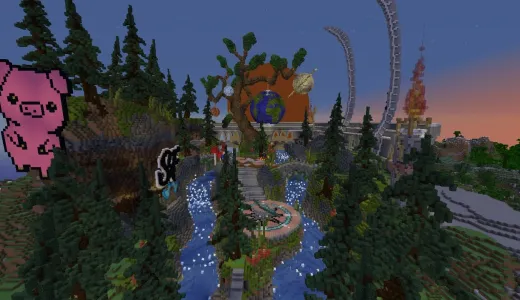 SquareFace · уют, без доната сервер Майнкрафт | bestgames.to