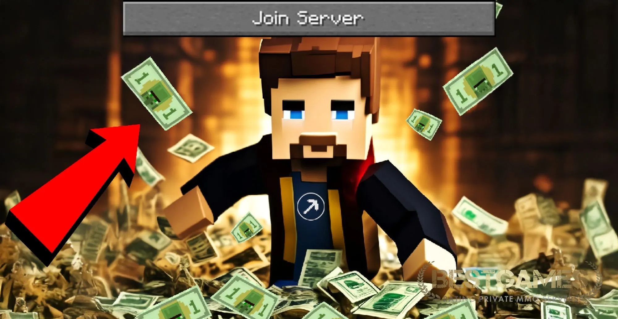 MinelCoin.AI - сервер, где платят | bestgames.to