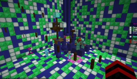 Выживание! Блоки из 1.16.2 Прятки VBATTLE /hack сервер Майнкрафт | bestgames.to