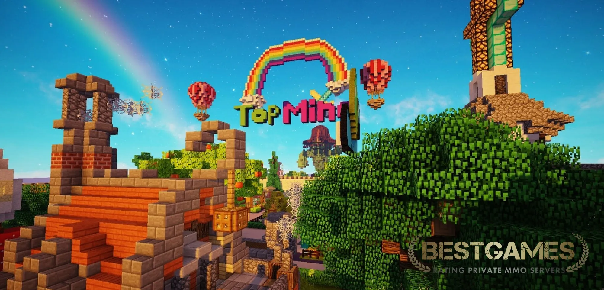 TopMine Выживание, БедВарс, Читы 1.8-1.21 | bestgames.to